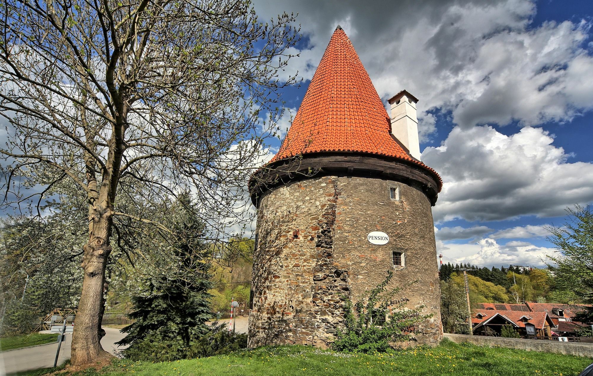 Krumlov Tower Český Krumlov Exteriör bild